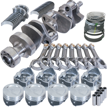 Eagle Chevy LT1350 1Pc 3.750in Crank 5.700in I-Beam Rods -18cc 4.000in Pistons Rotating Assembly