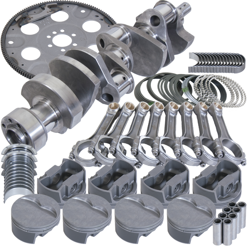 Eagle Chevy LT1350 1Pc 3.750in Crank 6.000in I-Beam Rod 4.040in Pistons 168 Tth FP Balanced Assembly