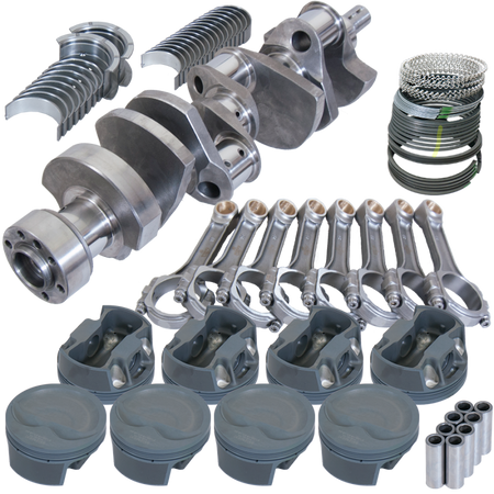 Eagle Chevy LT1350 1Pc 3.750in Crank 6.000in I-Beam Rods -16cc 4.040in Pistons Rotating Assembly