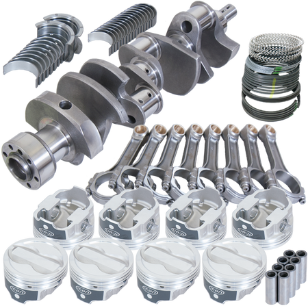 Eagle Chevy LT1350 1Pc 3.750in Crank 6.000in I-Beam Rods -18cc 4.060in Pistons Rotating Assembly
