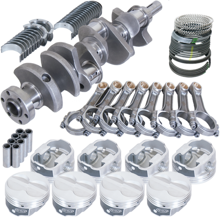 Eagle Ford 289/302 3.250in Crank 5.400in I-Beam Rod -11cc Flat Top 4.000in Pistons Rotating Assembly