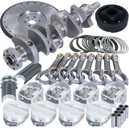 Eagle Ford 302 3.250in Crank 5.400in I-Beam Rods 4.000in Pistons 157 Tooth FW Balanced Assembly
