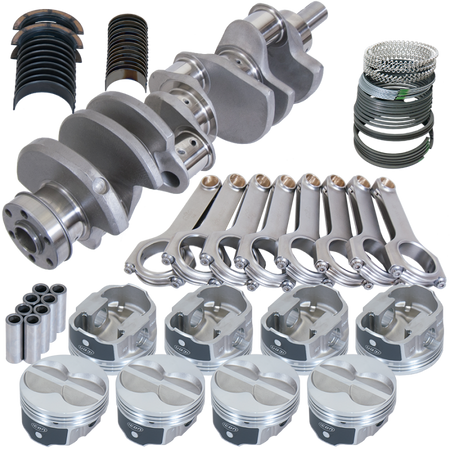 Eagle Ford 351W 4.000in Crank 6.200in H-Beam -11cc Flat Top 4.060in Pistons Rotating Assembly