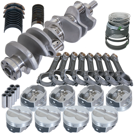 Eagle Ford 351W 4.000in Crank 6.200in I-Beam Rods -11cc Flat Top 4.060in Pistons Rotating Assembly