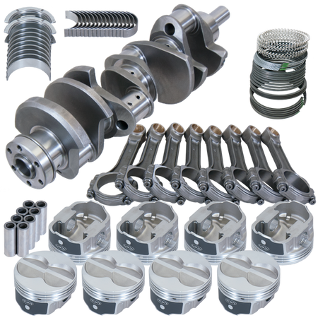 Eagle Ford 351W 4.000in Crank 6.200in I-Beam Rods -11cc Flat Top 4.060in Pistons Rotating Assembly
