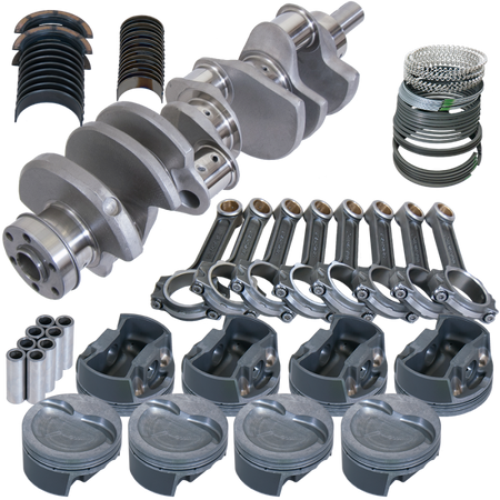 Eagle Ford 351W 4.000in Crank 6.250in I-Beam Rods -26cc Inv Dome 4.040in Pistons Balanced Assembly