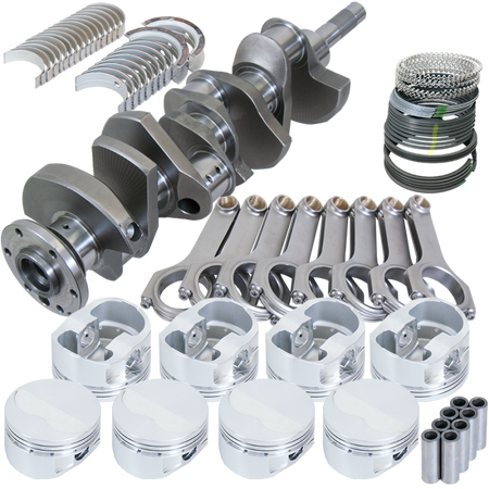 Eagle Ford FE 3.980in Crank 6.490in H-Beam Forged 4032 -6.2cc 4.185in Pistons Rotating Assembly