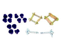 Thumbnail for SuperPro 97-07 Toyota Land Cruiser Greaseable Leaf Spring and Shackle Bushing Kit- (Rear)