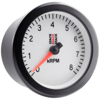 Thumbnail for Autometer Stack Sport 88mm 0-8K RPM Tachometer - White