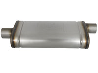 Thumbnail for aFe MACHForce XP SS Muffler 2.5in Center Inlet / 2.5in Offset Outlet 18in L x 9in W x4in H Body