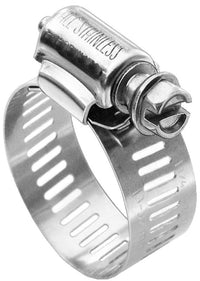 Thumbnail for Gates Stainless Steel Heavy-Duty Clamp Size 1 (Hose ID 5/32in-1/2in /  Range 1/4in-5/8in)