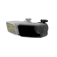 Thumbnail for MBRP Universal Tip 4.75inx 3in Rectangle Angled Cut 3in O.D. inlet Pass. Side 7.375in length Black