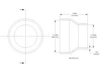 Thumbnail for aFe POWER Universal Products Coupler Kit (3-1/2 x 2-1/2)in ID x 3in L - Black