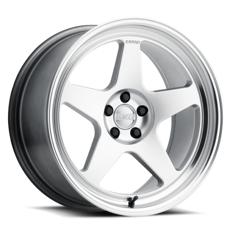Kansei K12H Knp 18x8.5in / 5x114 BP / 35mm Offset / 73.1mm Bore - Hyper Silver Wheel