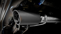 Thumbnail for Borla 21-23 Ford Raptor 3in Tail Pipe Kit 4.5in Tip - Carbon Fiber Black Anodized