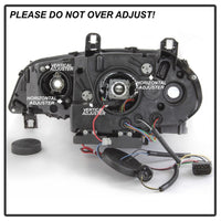 Thumbnail for Spyder 07-10 BMW X5 E70 (HID Models Only) Projector Headlights - Black PRO-YD-BMWE7007-AFSHID-BK