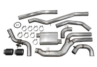 Thumbnail for MBRP 2020+ Toyota Supra 3.0L 3in Catback Dual Rear Carbon Fiber Tips - T304