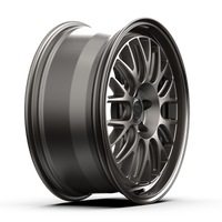Thumbnail for fifteen52 Holeshot RSR 19x8.5 5x108 42mm ET 63.4mm Center Bore Magnesium Grey w/ Gloss Lip