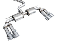 Thumbnail for AWE 22-24 Audi 8Y S3 Touring Edition Exhaust - Chrome Silver Tips