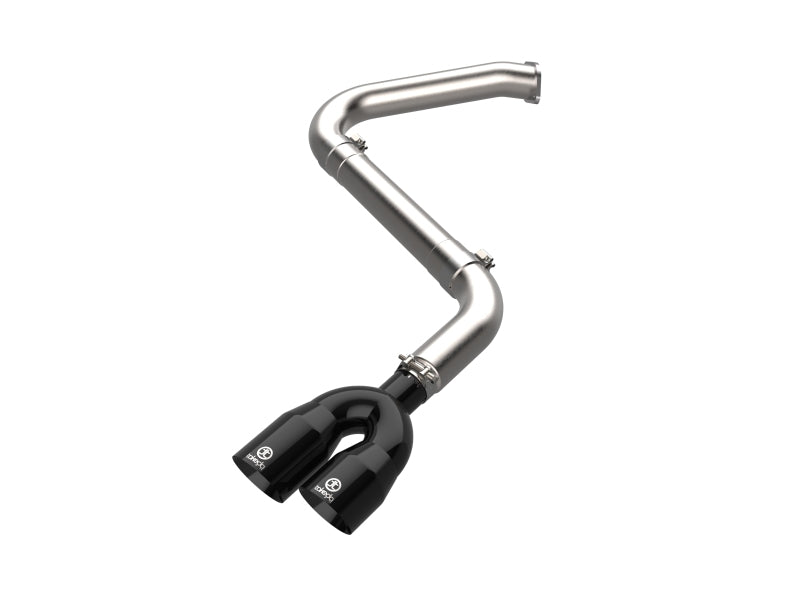 aFe Takeda 21-25 Hyundai Elantra 1.6L (t) 3in. SS Axle-Back Exhaust System w/Black Tips
