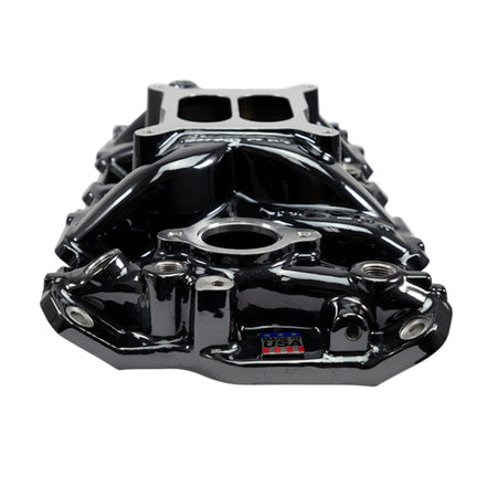 Edelbrock 55-86 Chevy SB Performer EPS Intake Manifold - Black Plasma Finish