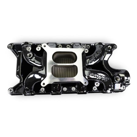 Edelbrock RPM Air-Gap Intake Manifold for Small-Block Ford - Black Plasma Finish