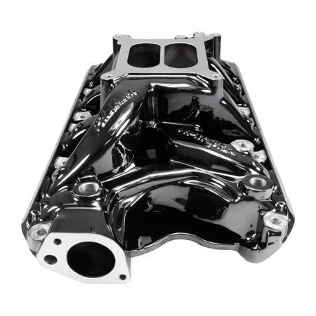 Edelbrock RPM Air-Gap Small Block Ford 351W Intake Manifold - Black Plasma Finish