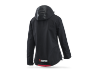 Thumbnail for Akrapovic Womens Corpo Rain Jacket Black - 2XL
