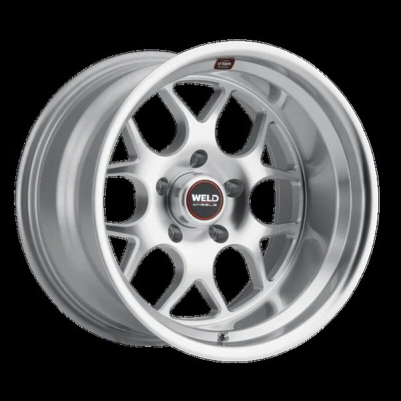 Weld Solana 18x8 / 5x120.65 BP / ET0 / 78.1mm Bore - Gloss Silver Machined Wheel