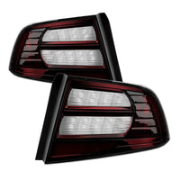 Thumbnail for Xtune Acura Tl 04-08 OEM Style Tail Lights Red Smoked ALT-JH-ATL07-OE-RSM