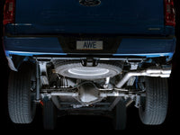 Thumbnail for AWE 0FG 21+ Ford F150 Dual Side Exit Cat-Back Exhaust- 4.5in Chrome Silver Tips