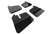 Thumbnail for Rally Armor 20-24 GMC Sierra 2500/3500 HD Denali Black Mud Flap w/Metallic Black Logo