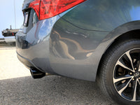 Thumbnail for aFe 14-19 Toyota Corolla 1.8L Takeda 2.5in 304SS Axle-Back Exhaust w/ Black Tip