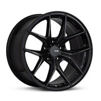 Thumbnail for Enkei TSR-X 18x8 45mm Offset 5x114.3 BP 72.6 Hub Bore Gloss Black Wheel