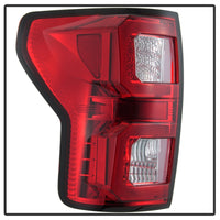Thumbnail for Spyder 07-13 Toyota Tundra V2 Light Bar LED Tail Lights - Red Clear ALT-YD-TTU07V2-LB-RC