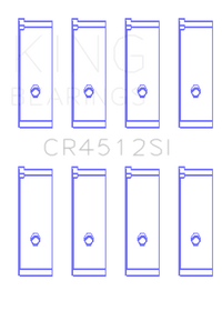 Thumbnail for King Engine Bearings Honda D17A1/2 1.7L 16V (Size +0.50mm) Connecting Rod Bearing Set
