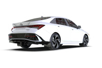 Thumbnail for Rally Armor 24-25 Hyundai Elantra Black Mud Flap Metallic Black Logo