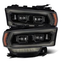 Thumbnail for AlphaRex 19-21 Ram 2500 LUXX LED Proj Headlights Plank Style Alpha Blk w/Activ Light/Seq Signal/DRL