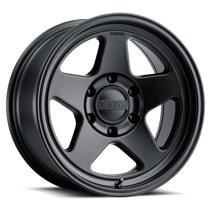 Kansei K12B Knp 17X8.5in / 6X139.7 BP / -10mm Offset / 106.1mm Bore - Matte Black Wheel