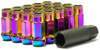 Thumbnail for Wheel Mate Muteki SR48 Open End Lug Nuts - Neon 12x1.25 48mm
