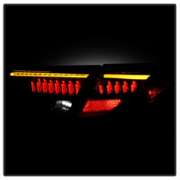 Thumbnail for Spyder Apex 22-24 Honda Civic 5-Door LED Tail Lights - Black (ALT-YD-HC225DAP-SEQGR-BK)