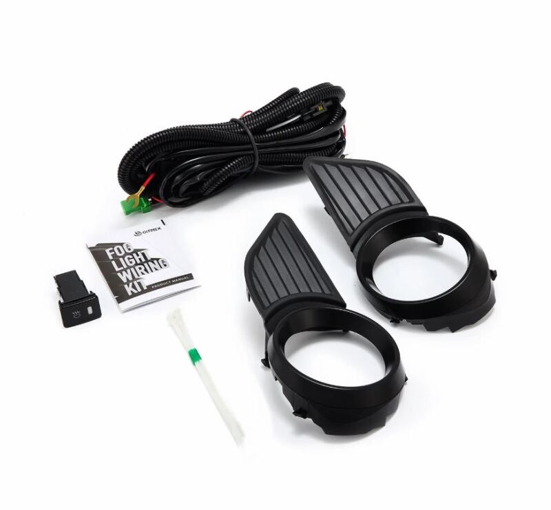 AlphaRex 11-16 Toyota Sienna Bezel & Wiring Kit (Does Not Include Fog Lights)