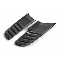 Thumbnail for Anderson Composites 2021 Dodge RAM TRX Carbon Fiber Hood Vents - Type OE