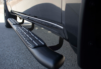 Thumbnail for Fishbone Offroad 2019+ Dodge Ram 1500 Crew Cab Oval Side Steps - Black Textured