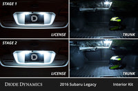Thumbnail for Diode Dynamics 10-14 Subaru Legacy Interior LED Kit Cool White Stage 1
