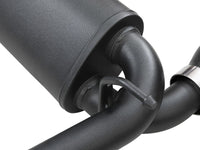 Thumbnail for aFe Rebel Series 409 Stainless Steel Cat-Back Exhaust 18-21 Jeep Wrangler JL 2.0L (t) - Black Tip