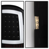 Thumbnail for Xtune GMC Sierra 07-13 LED Tail Lights Black ALT-ON-GS07-G2-LED-BK