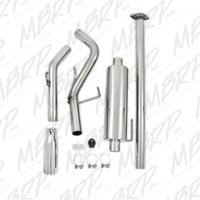 Thumbnail for MBRP 05-13 Toyota Tacoma 4.0L EC/CC Cat Back Single Exit T409 Exhaust