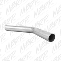 Thumbnail for MBRP Universal 3in - 45 Deg Bend 12in Legs Aluminized Steel (NO DROPSHIP)