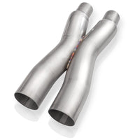 Thumbnail for Stainless Works 18-21 Ford Mustang GT 3in Legend Series Catback X-Pipe w/Quad Tips w/o Active Valves